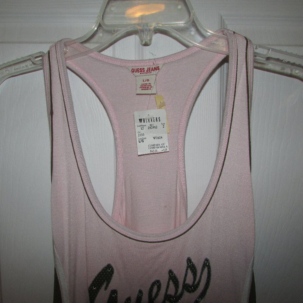 GUESS Racerback Tank Top - NEW - Picture 5 of 8
